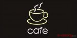 Neon standardowy CAFE