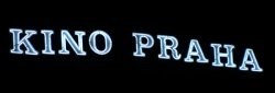 Odnowiony neon KINO PRAHA