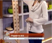 Termometr wiosło w prognozie pogody DZIEŃ DOBRY TVN
